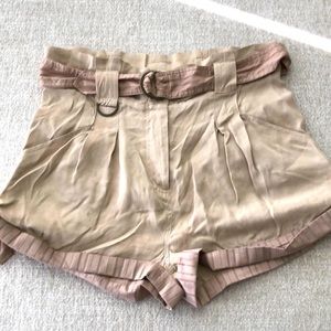 Bebe high waisted shorts, size small